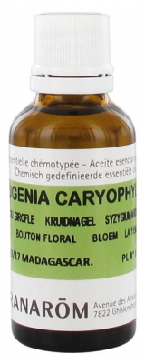 Pranarôm Huile Essentielle Giroflier (Eugenia caryophyllus) 30 ml