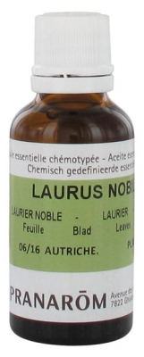 Pranarôm Huile Essentielle Laurier Noble (Laurus nobilis) 30 ml