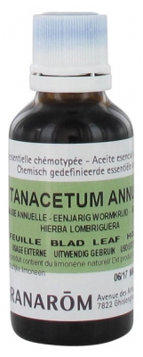 Pranarôm Huile Essentielle Tanaisie Annuelle (Tanacetum annuum) 30 ml