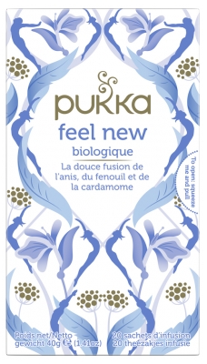 Pukka Tisane Feel New (détox) Bio 20 Sachets