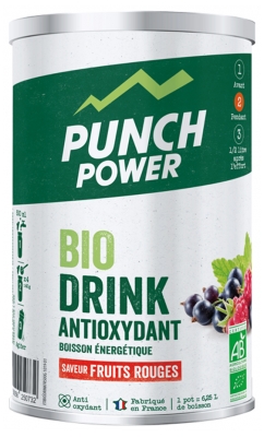Punch Power Biodrink Antioxydant Boisson Energétique 500 g