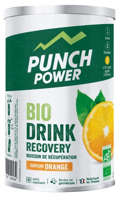 Punch Power Biodrink Recovery Boisson de Récupération Saveur Orange 400 g
