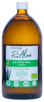 Pur Aloé Jus d'Aloe Vera à Boire Bio 1000 ml