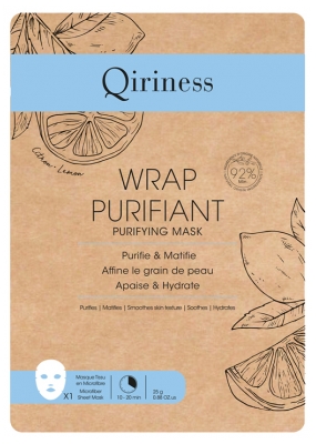 Qiriness Wrap Purifiant 1 Masque Tissu