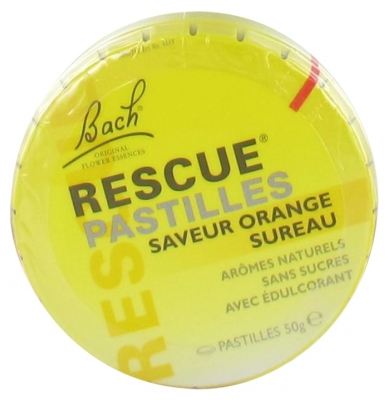 Rescue Bach Pastilles Saveur Orange Sureau 50 g