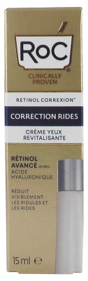 RoC Retinol Correxion Correction Rides Crème Yeux Revitalisante 15 ml