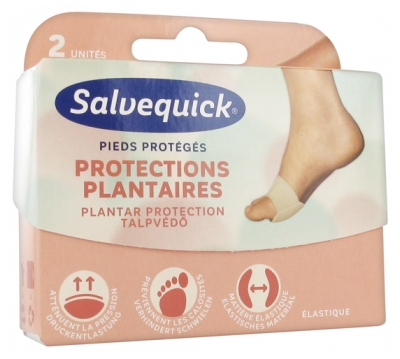 Salvequick Protections Plantaires 2 Unités