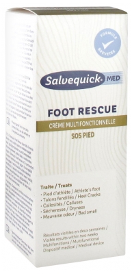 Salvequick Med Foot Rescue Crème Multifonctionnelle SOS Pied 100 ml