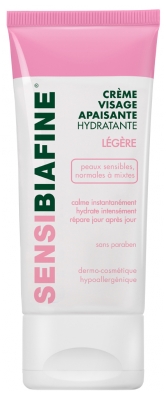 SensiBiafine Crème Visage Apaisante Hydratante Légère 50 ml