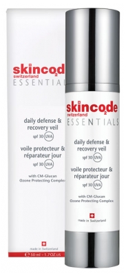 Skincode Essentials Voile Protecteur et Réparateur Jour SPF30 50 ml