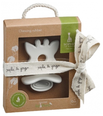 Sophie la Girafe So'Pure Sucette de Dentition Chewing Rubber 0 Mois et +