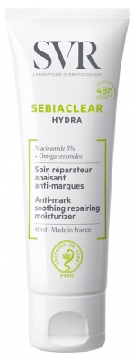 SVR Sebiaclear Hydra Soin Réparateur Apaisant Anti-Marques 40 ml