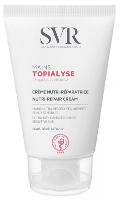 SVR Topialyse Crème Nutri-Réparatrice Mains 50 ml