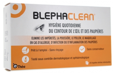 Théa Blephaclean 20 Lingettes