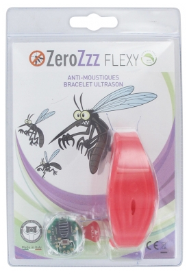 Ultrasound Tech ZeroZZZ Flexy Répulsif Electronique Anti-Moustiques