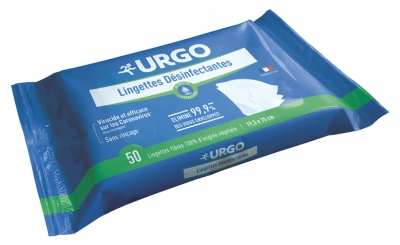 Urgo Lingettes Désinfectantes 50 Lingettes