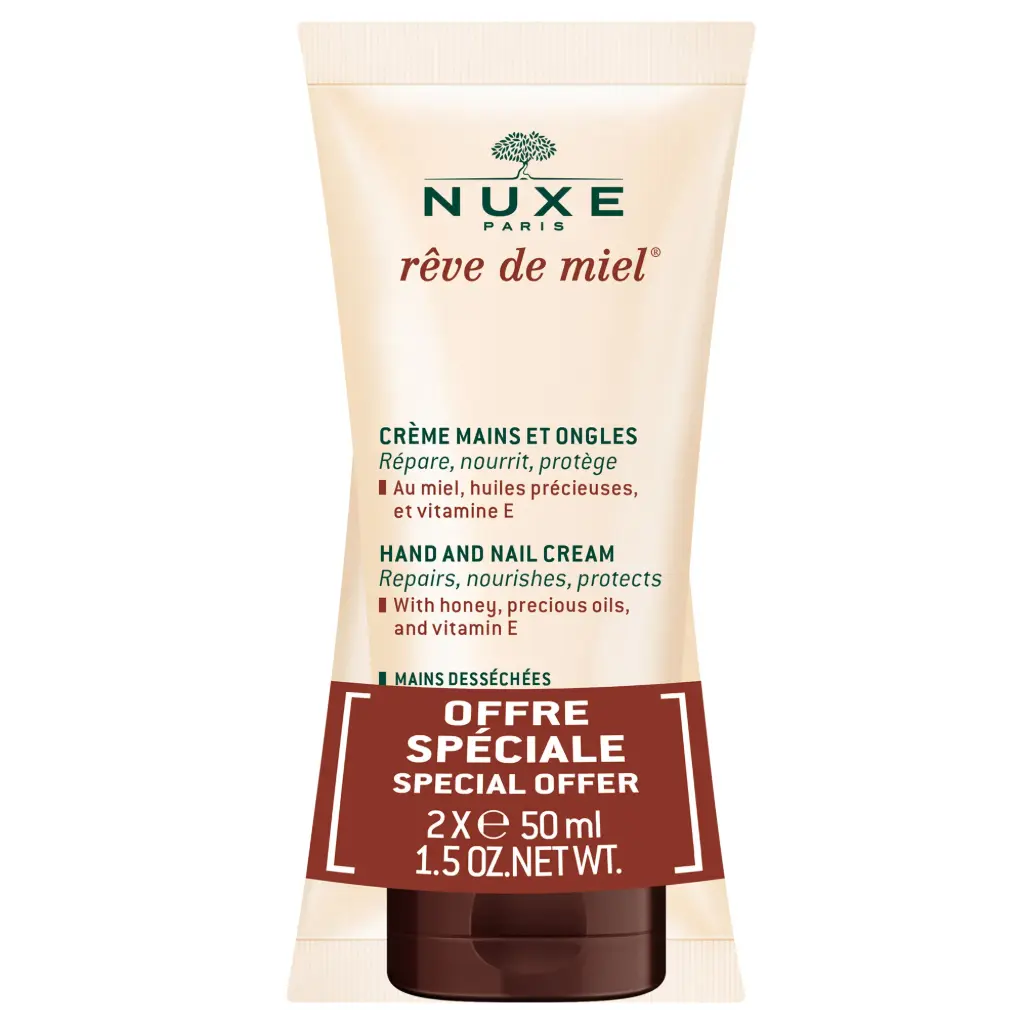 Rêve de Miel Crème Mains 2x50ml Nuxe