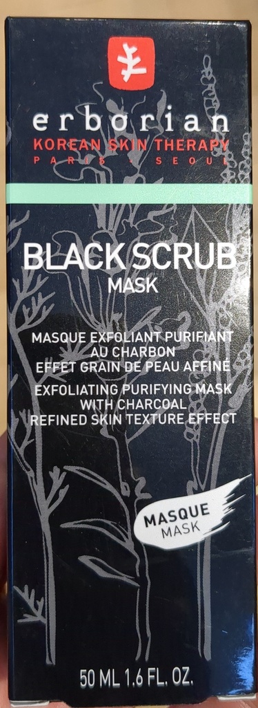 [NgRT011uyRT0004510] Black Scrub Mask 50ml Erborian
