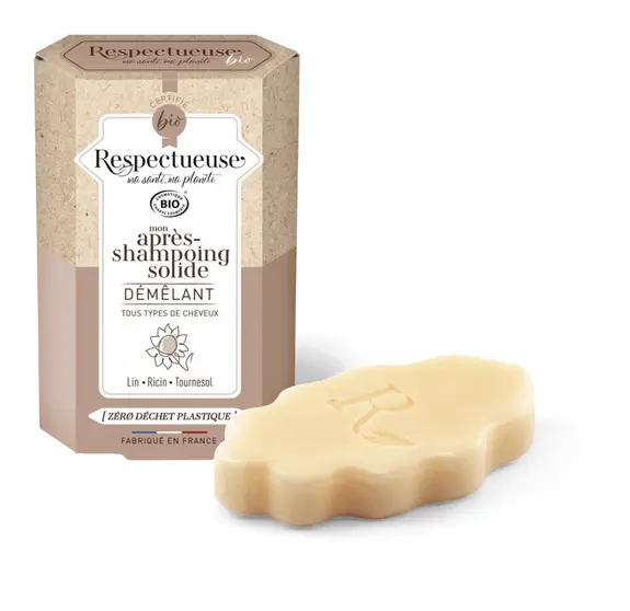 [NgRT011uyRT0001370] Après-Shampooing Solide Démêlant Respectueuse