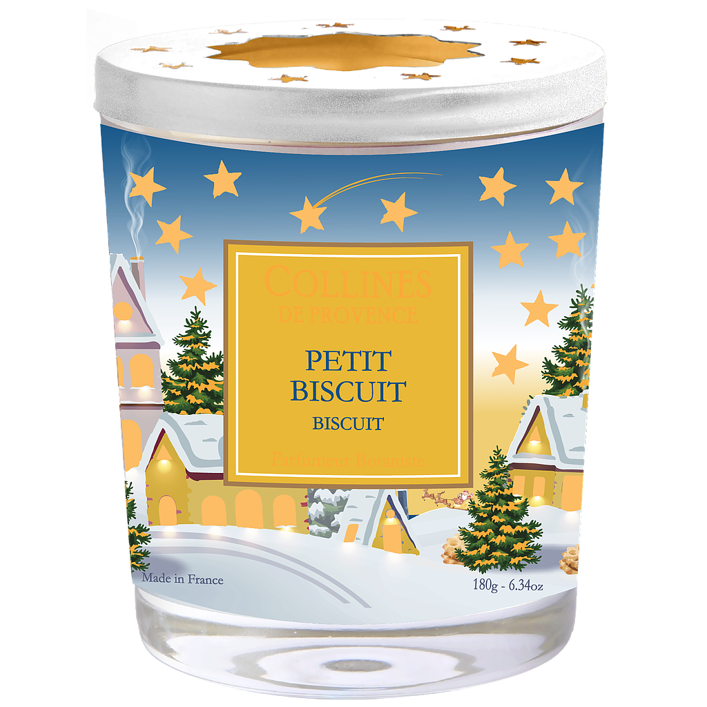 Bougie Parfumée Petit Biscuit Collines de Provence