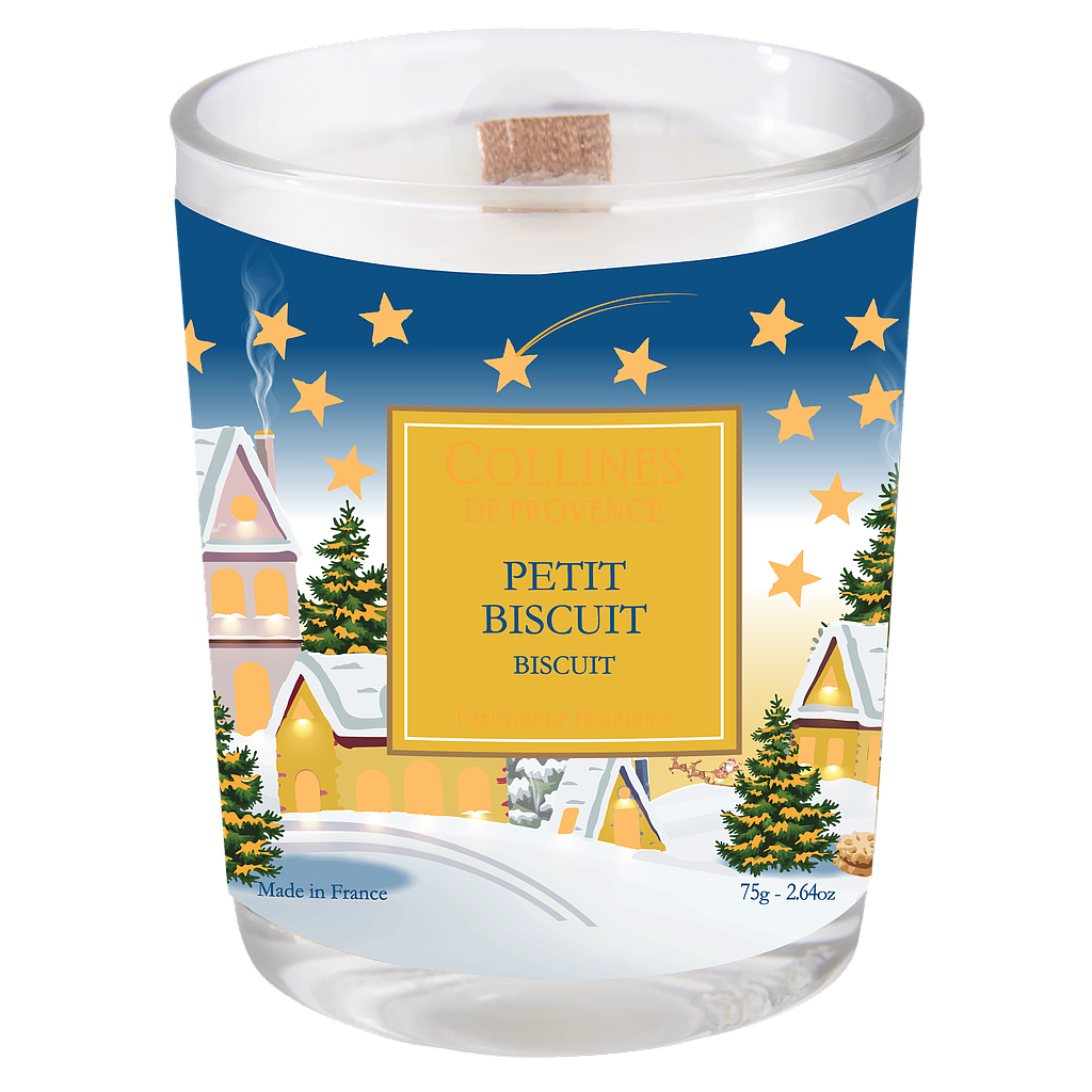 Bougie Parfumée Petit Biscuit Collines de Provence