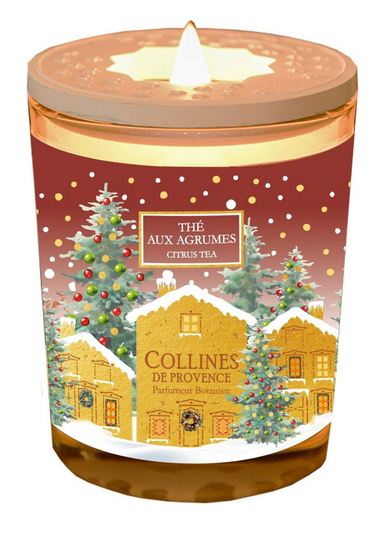 Bougie Parfumée Thé aux Agrumes Collines de Provence