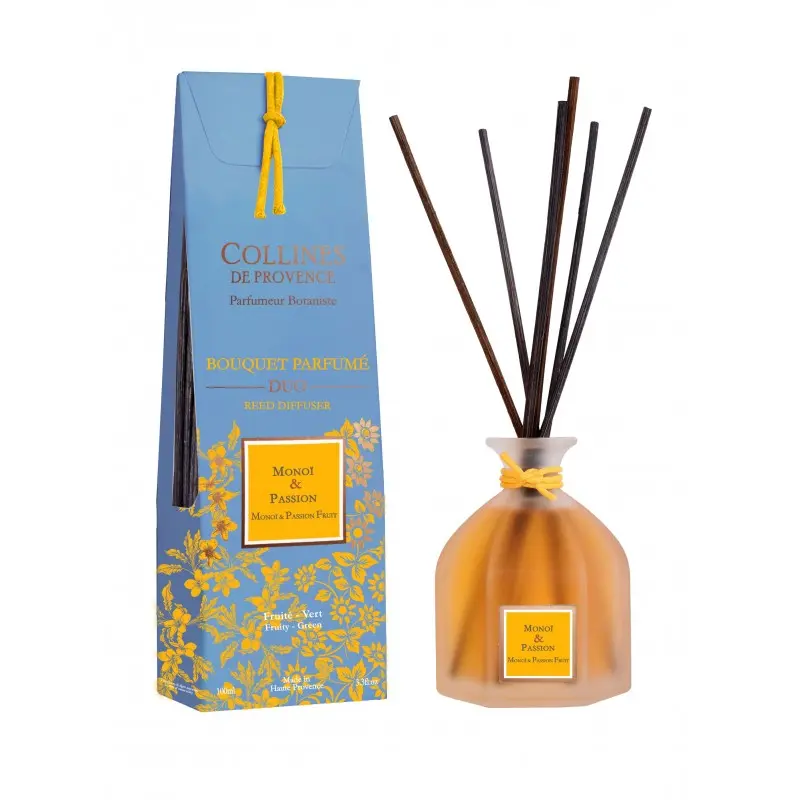 [NgRT011uyRT0004828] Bouquet Parfumé Monoï & Passion 100ml Collines de Provence