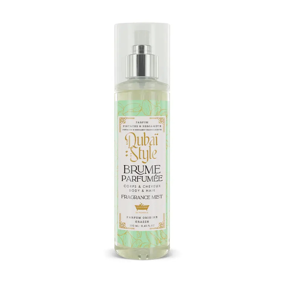 [NgRT011uyRT0004971] Brume Dubai Style Pistache & Bergamote 250ml Les Petits Bains de Provence