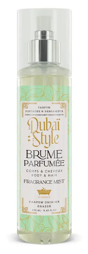 [NgRT011uyRT0004971] Brume Dubai Style Pistache & Bergamote 250ml Les Petits Bains de Provence