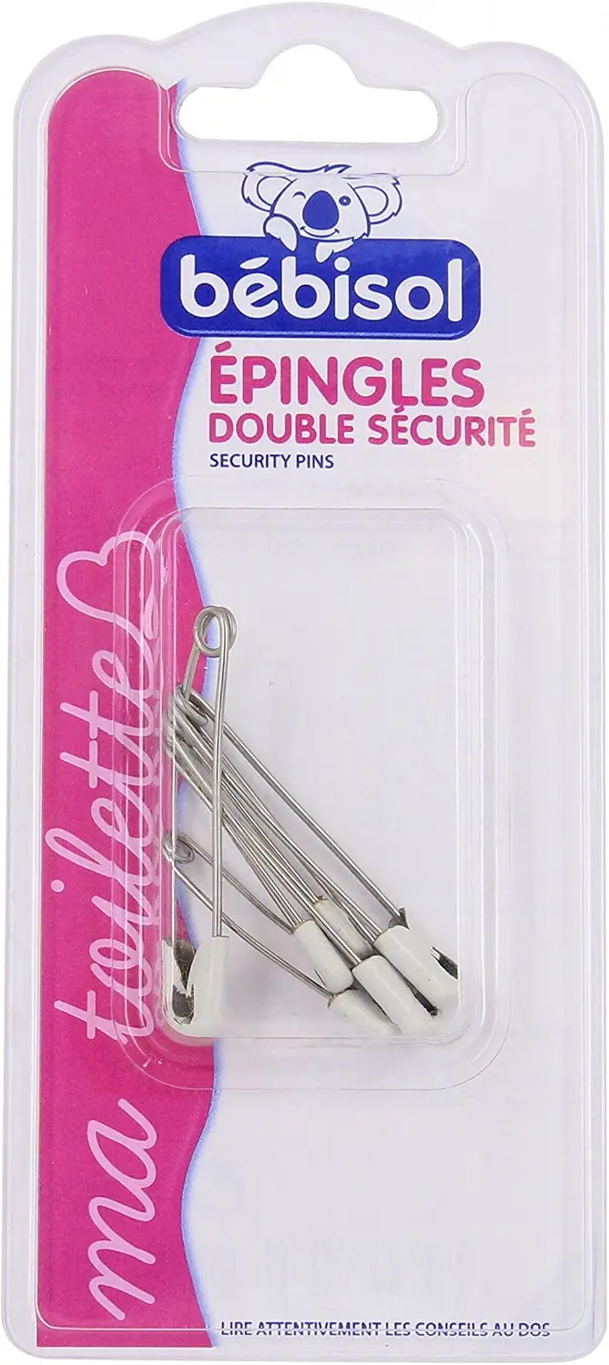 Bébisol 6 Épingles Double Sécurité