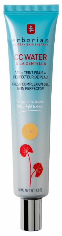 [NgRT011uyRT0005211] CC Water à la Centella Gel Teint Frais Perfecteur de Peau 40 ml Erborian