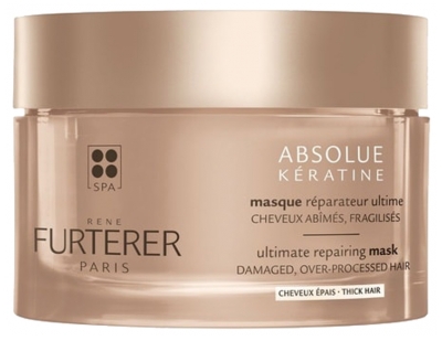 [NgRT011uyRT0001428] Absolue Kératine Masque Réparateur Ultime Cheveux Epais 200ml René Furterer 