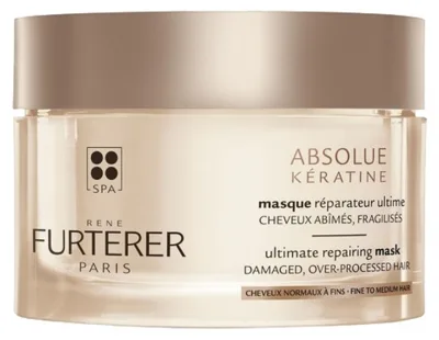 Absolue Kératine Masque réparateur ultime - Cheveux normaux à fins 200ml René Furterer 