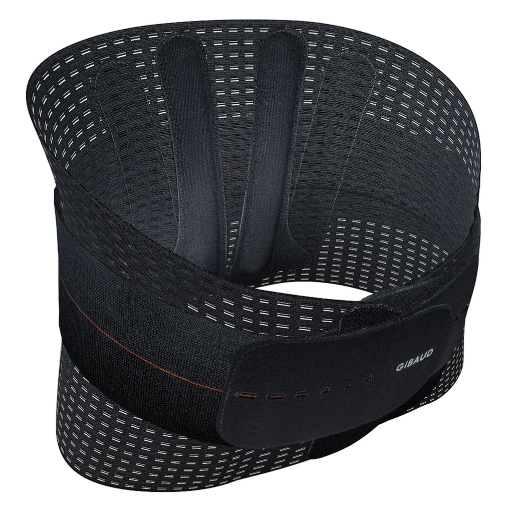 [844FgT00004w9zj] Action V Double Ceinture de Soutien Lombaire Taille 1 hauteur 26cm Gibaud