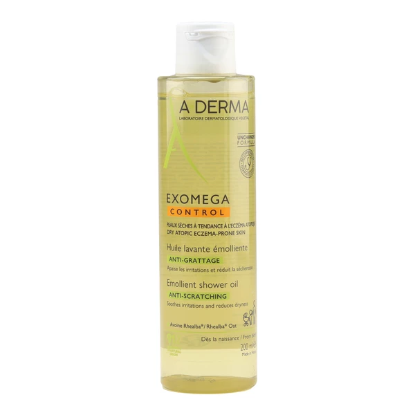 A Derma Exomega Control Huile lavante émolliente