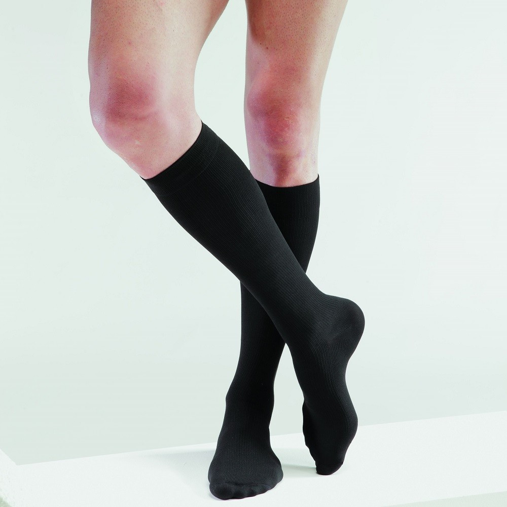 [844FgT00004wdcx] Chaussettes 2 Confort Tech Tencel Homme noir Long Taille 2 Gibaud