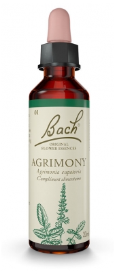 [844FgT00004wa1i] Agrimony 01 20ml Fleurs de bach Famadem