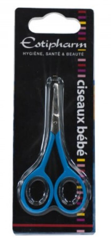 [844FgT00004wdo1] Ciseaux bébé bouts lentilles Estipharm