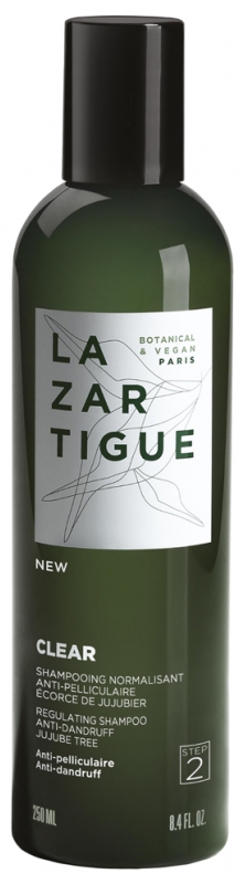 [NgRT011uyRT0006280] Clear Shampoing Normalisant Anti-Pelliculaire 250ml Lazartigue