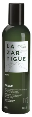 [NgRT011uyRT0006281] Clear Shampoing Traitant Intensif Anti-Pelliculaire 250ml Lazartigue