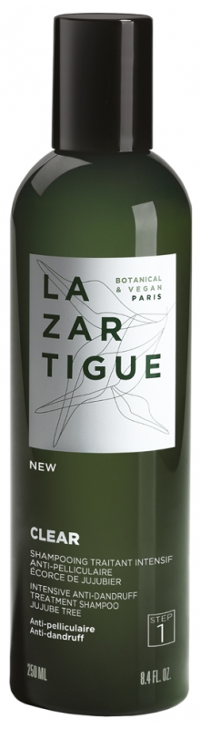 [NgRT011uyRT0006281] Clear Shampoing Traitant Intensif Anti-Pelliculaire 250ml Lazartigue