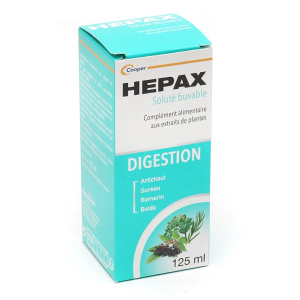 Hepax digestion solution buvable