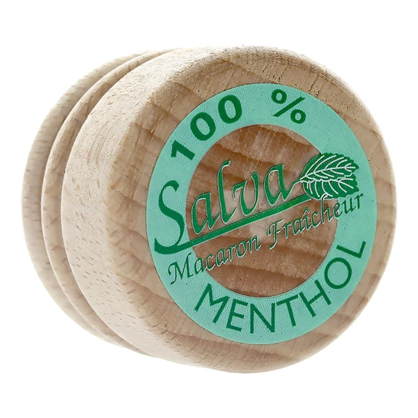 Salva macaron menthol migraine en bois