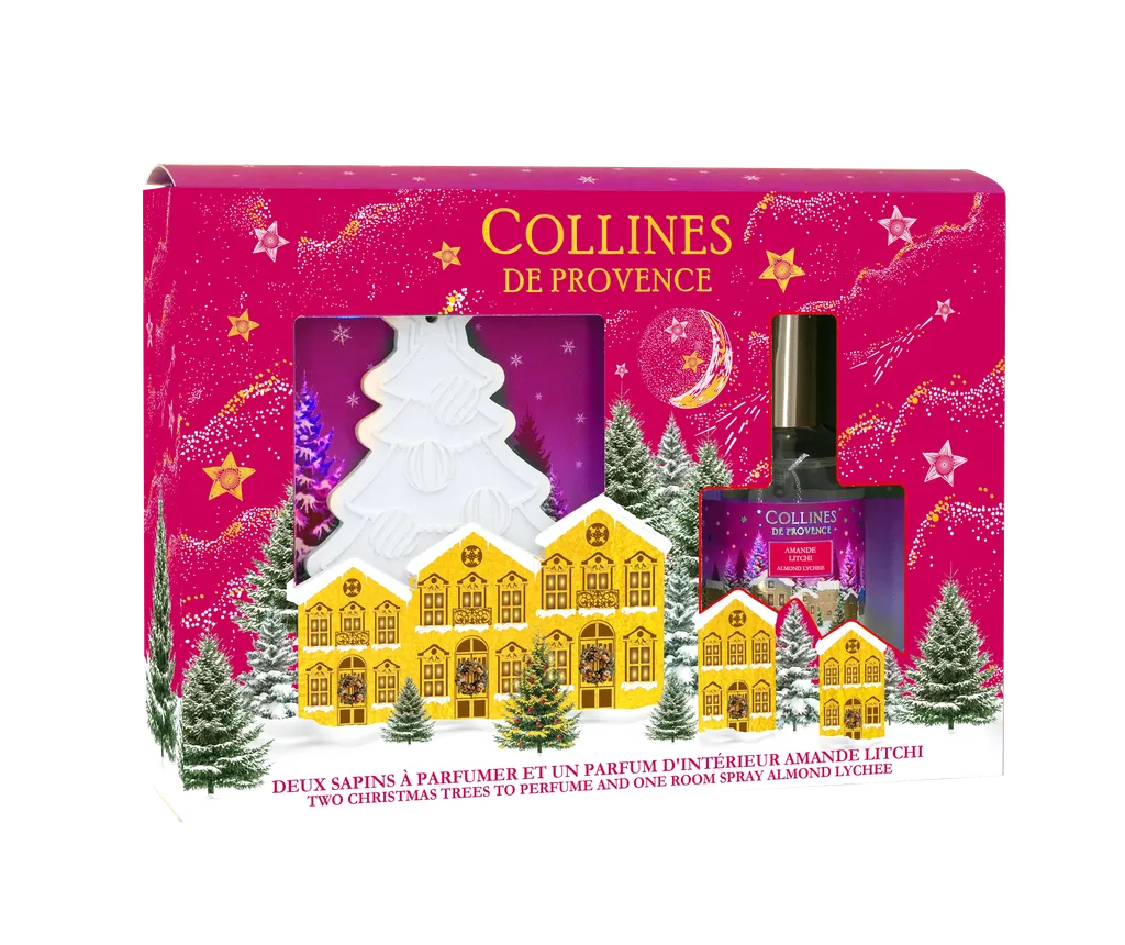 [NgRT011uyRT0006491] Coffret Amande Litchi Collines de Provence