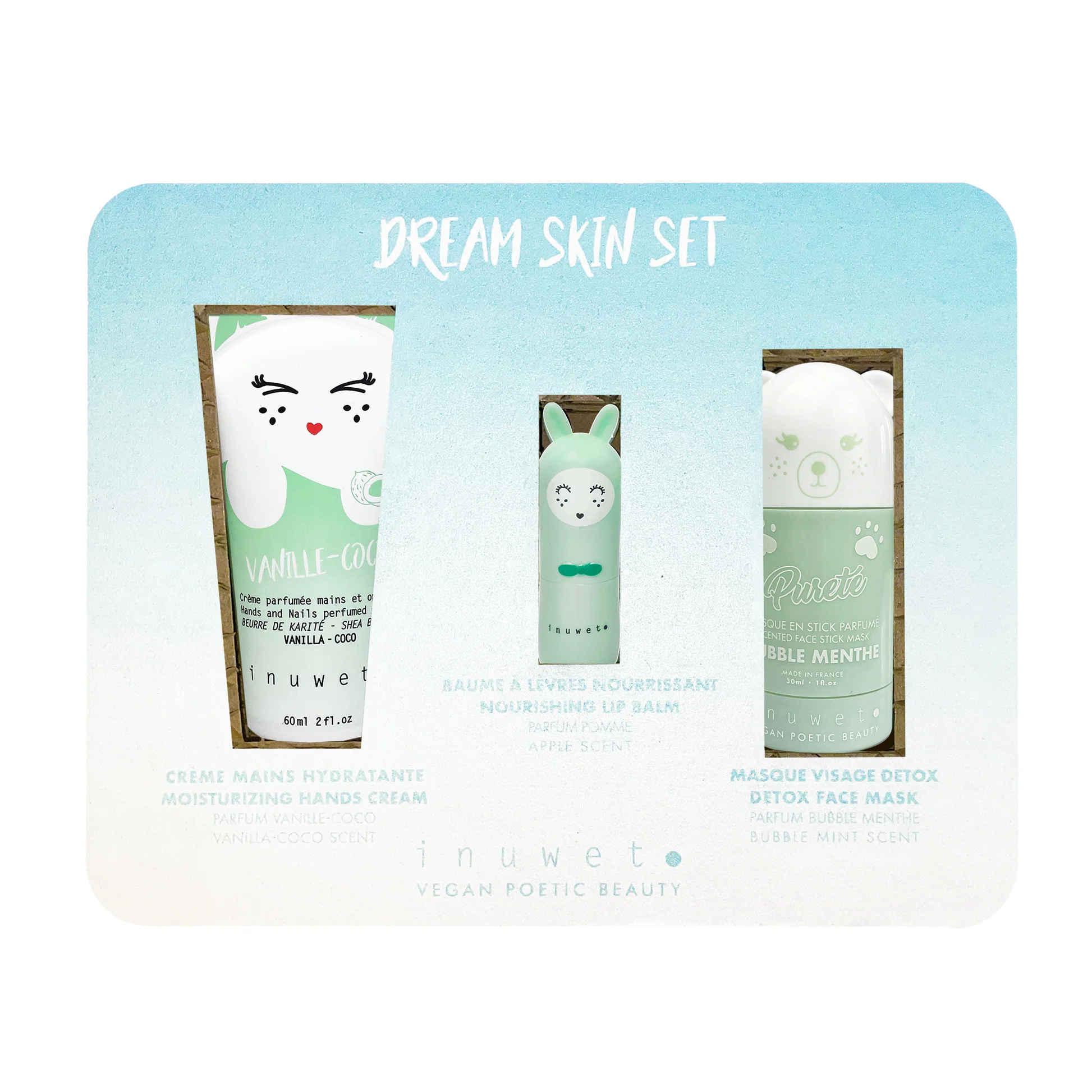 [NgRT011uyRT0006524] Coffret 3 Soins Dream Aqua Inuwet