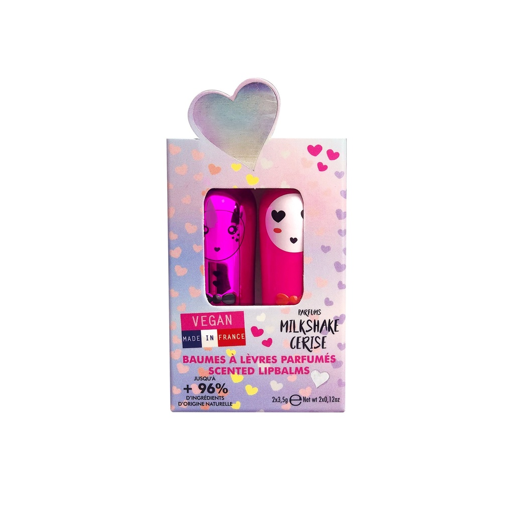 Coffret Duo Baumes Metal Coeur Couture Inuwet