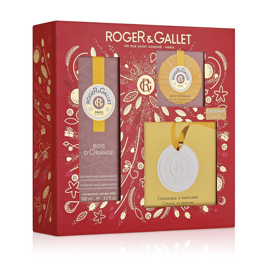 Coffret Noël Rituel Parfumé Bois d'Orange Roger & Gallet