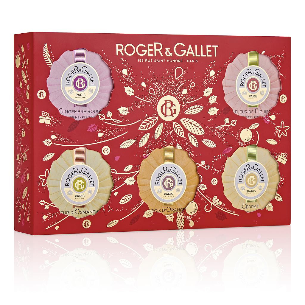 Coffret Noël Savons d'Invités Fleur de Figuier Roger & Gallet