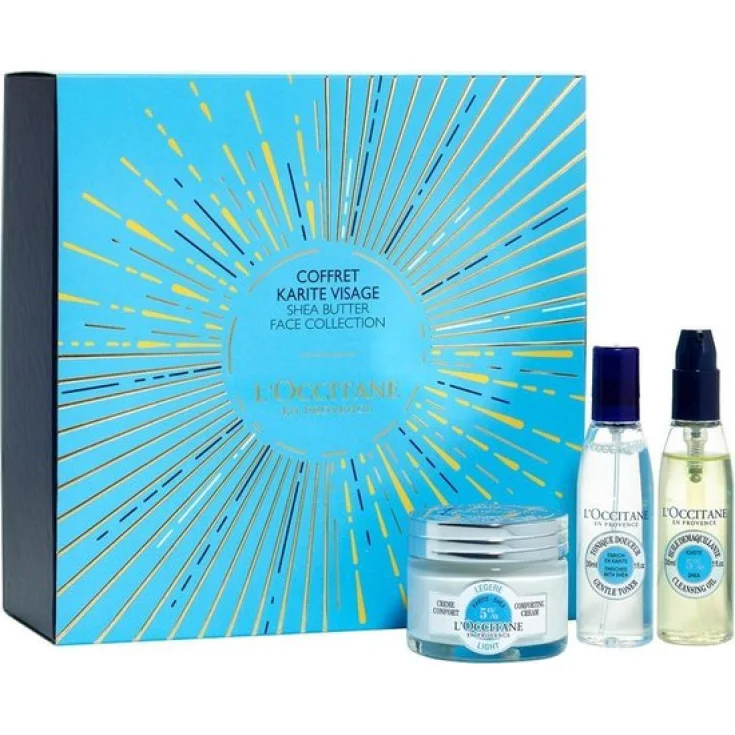 [NgRT011uyRT0006611] Coffret Noël karité visage L'Occitane en Provence