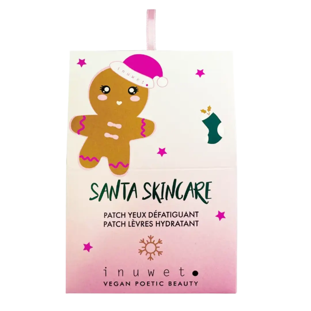 [844FgT00004wdzq] Coffret Santa Patchs Yeux et Lèvres Inuwet